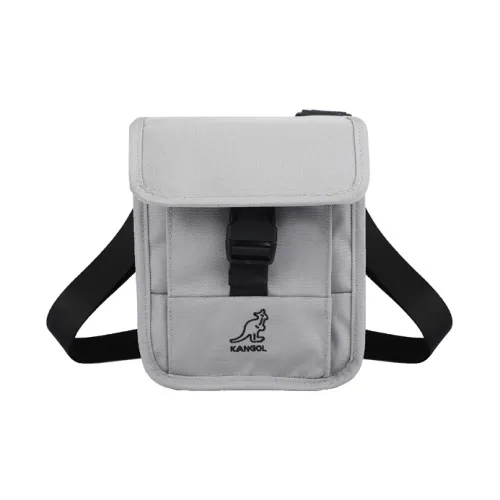 KANGOL Полиэстер Сумка через плечо Сумка на плечо Маленькая Унисекс Черная Серая Хаки