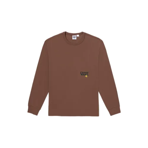 VANS X PERKS AND MINI T-Shirt Унисекс Кофейный