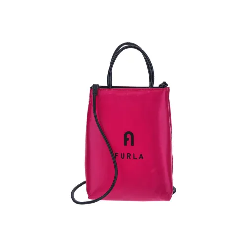 Furla Opportunity Кожа Сумка через плечо Сумка Мини Женская Розовая