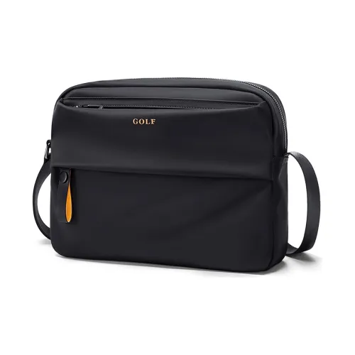 GOLF Микрофибра Синтетическая Кожа Сумка для Коммутации с Нейлоновым Швом Бананкой Сумка через плечо Сумка на плечо