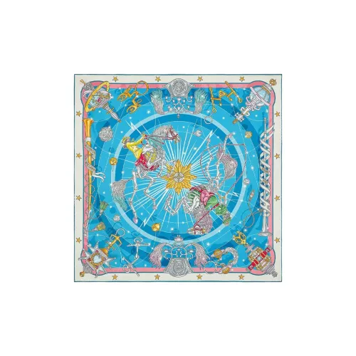 HERMES Starry Chorus Шелковые шарфы для женщин