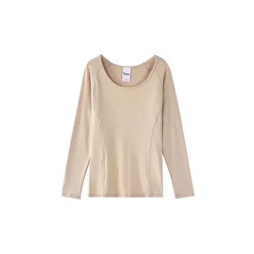 Koxuani Хаки Женские Термофутболки