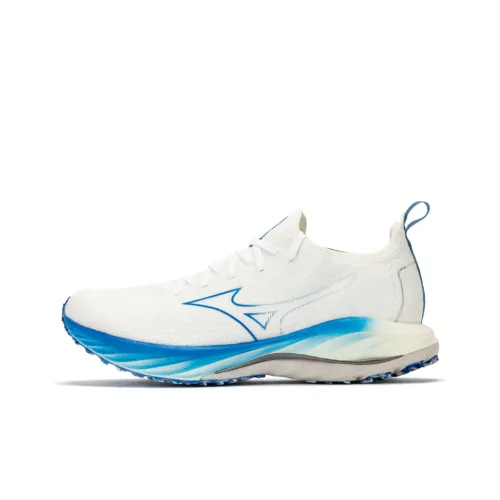 Mizuno Wave Neo Беговые кроссовки Низкий топ Небесно-голубой Унисекс
