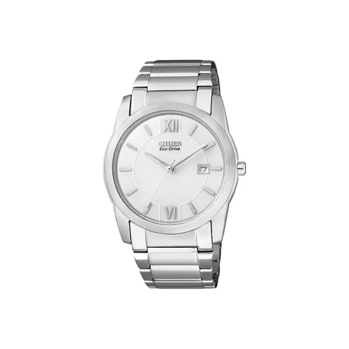 CITIZEN Светлый Кварцевый Механизм Мужские Часы Drive Collection 38 мм Белые