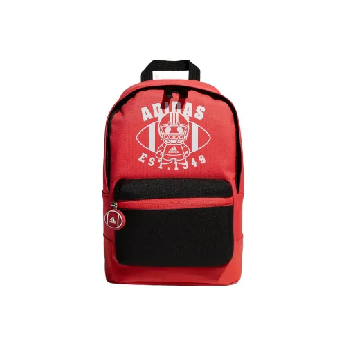 Adidas Полиэстер Рюкзак Маленький Унисекс Красный