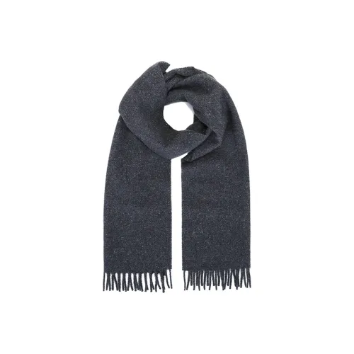 Hugo Boss Wool Knit Шарфы Темно-серый Мужской