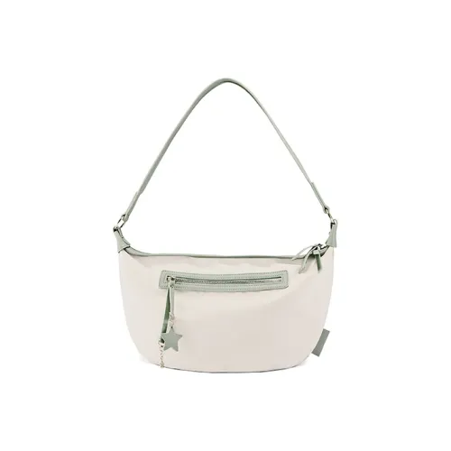 Sound For Life Нейлоновая сумка-пельмени сумка через плечо спортивная сумка сумка на плечо женская экрю черная