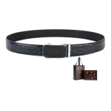 Синий ремешок, серебряная пряжка + премиум-бокс