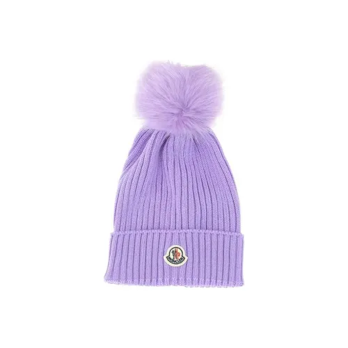 Moncler Шерстяные Шапки Фиолетовый Детский