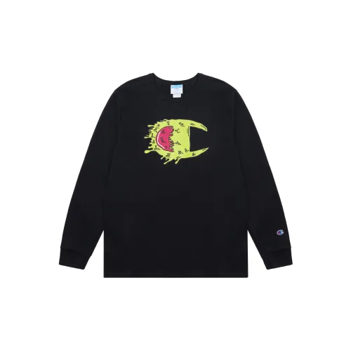 Champion Black Унисекс T-рубашка