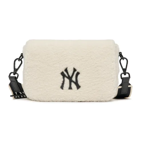 MLB Синтетическая кожа Camera Сумка Сумка через плечо Маленькая Унисекс Черный Белый