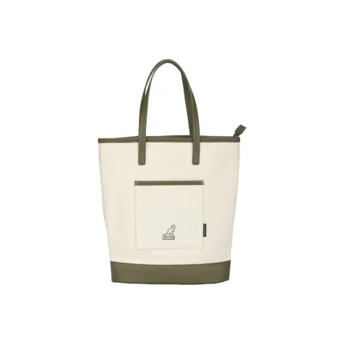 KANGOL Холст Тоут Сумка Сумка для покупок Сумка Сумка через плечо Сумка через плечо Большая Женская Многоцветная