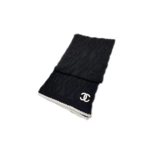 CHANEL Кашемир Вязаные Шарфы Унисекс