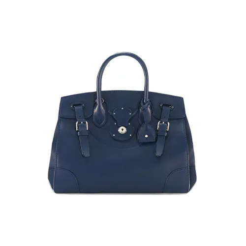 Polo Ralph Lauren Soft Ricky Телячья кожа Сумка Женская Темно-синий