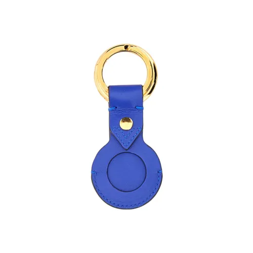 VERSACE Кожа Брелоки Синий Унисекс