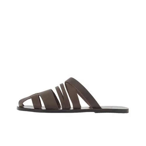 ANCIENT GREEK SANDALS Домашние тапочки Мужские Умбра