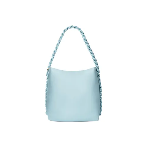 Stella McCartney Frayme Кожа Тоут Сумка Сумка для покупок Сумка на плечо Сумка Женская Светло-синяя