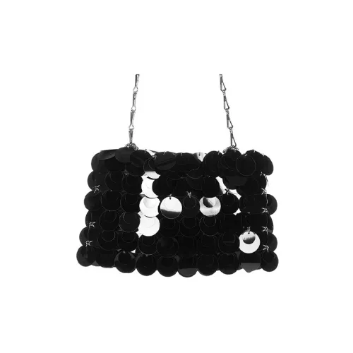 Paco Rabanne Сумка через плечо из искусственной кожи женская черная