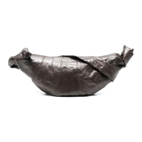 Lemaire Croissant series Льняная ткань Круассан Сумка Полумесяц Сумка Сумка через плечо Сумка на плечо Мужская Теплая Серый