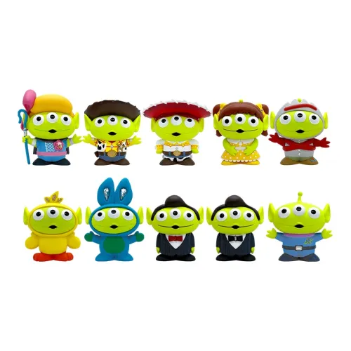 HEROCROSS Костюм инопланетянина Disney Toy Story Кристалл Swarovski Слепые коробки Целая коробка 10 шт