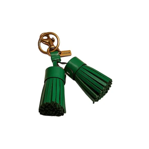 COACH Каменная кожа Bag Charm Сумка Мерч Женский Зеленый