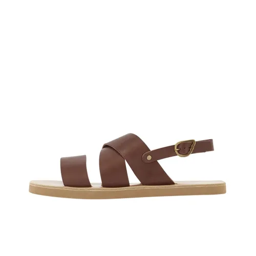 ANCIENT GREEK SANDALS Стильные сандалии мужские цвет каштановый