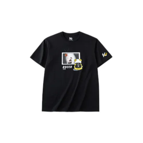 ANTA Basketball Collection Т-рубашка Мужская Черная