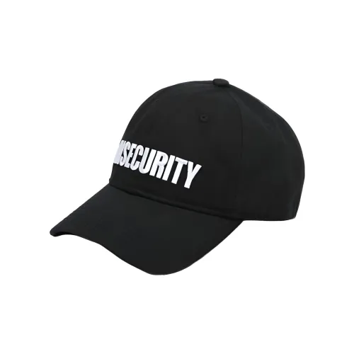 Vetements Хлопок Бейсболка Черная Унисекс
