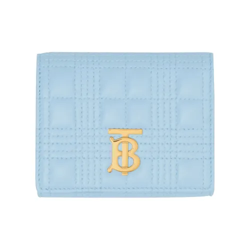 Burberry Lola Сумка Lambskin Кошелек Маленький Женский Светло-Синий