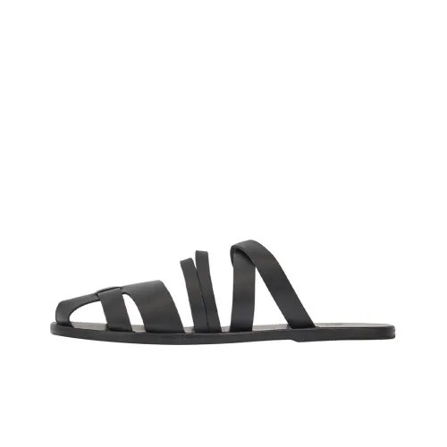 ANCIENT GREEK SANDALS Домашние тапочки Мужской Черный