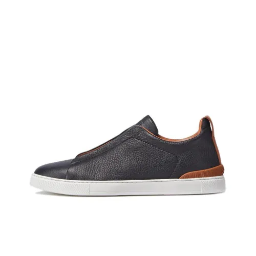Ermenegildo Zegna Triple Stitch Скейтборд Кроссовки Низ Мужские