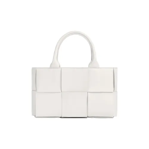 Bottega Veneta Arco Овчина Тоут Сумка Сумка для покупок Сумка через плечо Сумка Мини Women's White