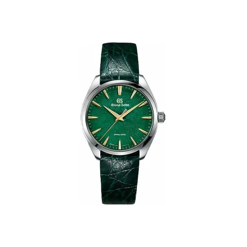 GRAND SEIKO Ручной Механический Movement Унисекс Часы 38,5мм*10,18мм Зеленые