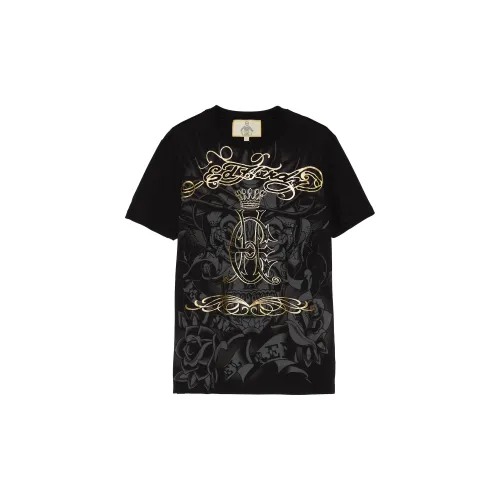 Ed Hardy Черный E1OBM345 Мужская T-рубашка