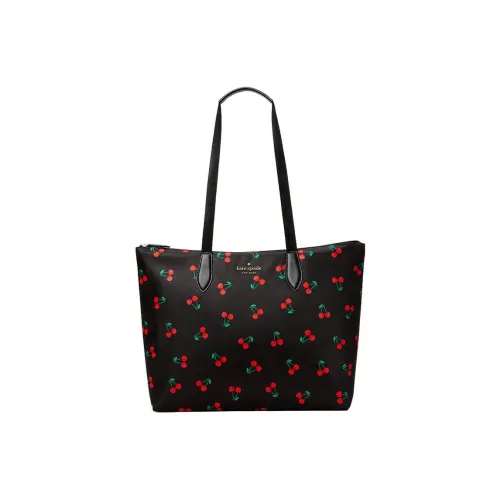 Kate Spade Комбо Сумка Тоут Сумка Сумка для покупок Сумка через плечо Сумка среднего размера Женская Черная