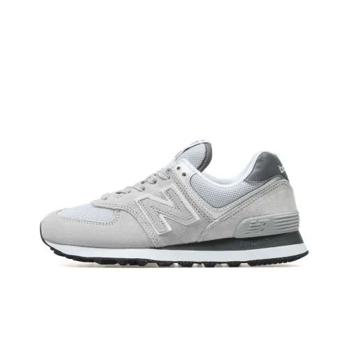 New Balance NB 574 Low Топ Повседневные Беговые Кроссовки Унисекс Серый