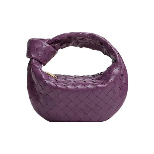 Bottega Veneta Sheepskin Bag Mini Women's Eggplant Purple