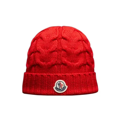 Moncler Шерстяные Шапки Красный Детский