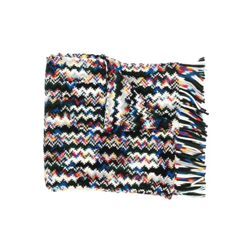 Missoni Wool Knit Шарфы Многоцветный Унисекс