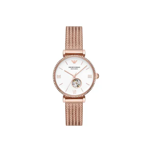 EMPORIO ARMANI Автоматический Механический Движение Женские Часы 34 мм Белый