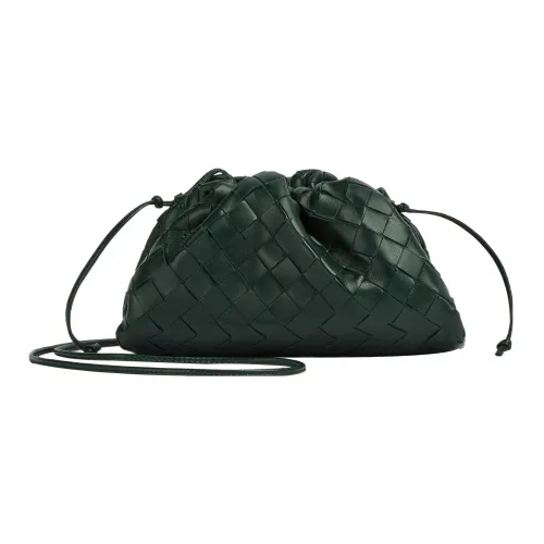 Bottega Veneta POUCH Облачная сумка Овчина Клатч Мини Женские Яшмовый