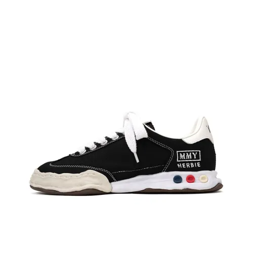 MIHARA YASUHIRO 'Herbie' OG Sole Low Top Stylish Skateboarding Унисекс Черный