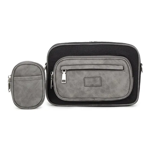 Slazenger ПУ (полиуретан) Холст Комбо Сумка Camera Сумка Сумка через плечо Стандартная Унисекс Многоцветная