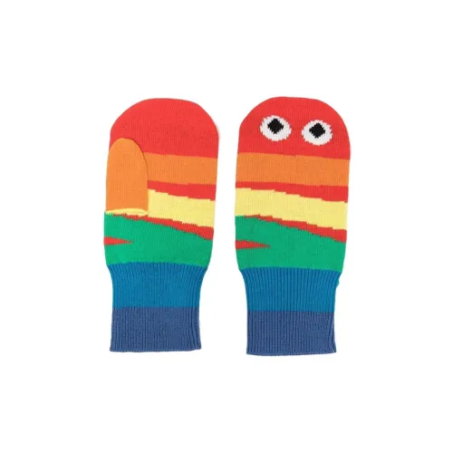 STELLA MCCARTNEY Cotton Knit Перчатки Многоцветный Kids