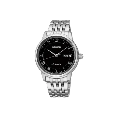 SEIKO Автоматический Механический Movement Женские Часы Presage Series 33mm*11mm Черные