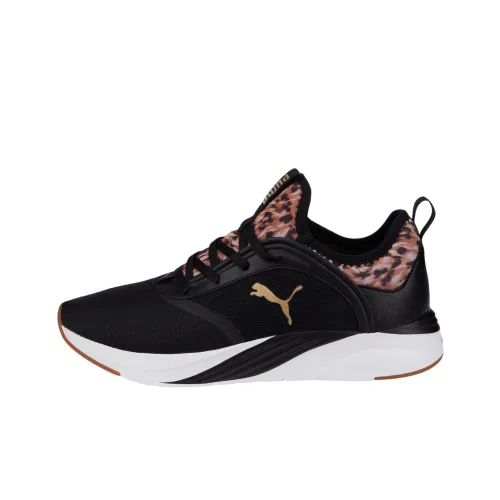 PUMA SOFTRIDE RUBY Safari Slip-resistant Abrasion-resistant Lightweight Low-Top Running Shoes Women's Black Brown