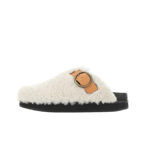 ISABEL MARANT Домашние тапочки Женские Белые