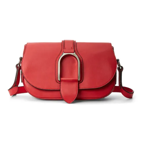 Polo Ralph Lauren Сумка через плечо из коровьей кожи сумка на плечо обычная женская красная