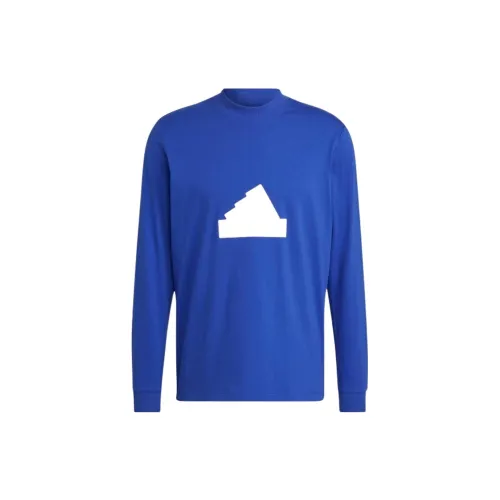 Adidas Blue Men's T-Shirts Adidas Синий Мужской Т-Ширт