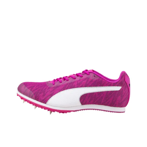 PUMA Shock Absorbers Slip-Resistant Abrasion-Resistant Low Top Training Running Shoes Men's Purple White PUMA Shock Absorbers Противоскользящие устойчивые к истиранию низкий топ тренировочные беговые кроссовки мужской фиолетовый белый